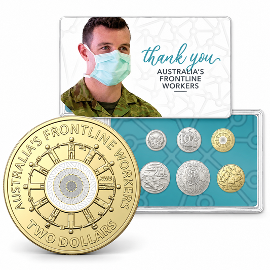 2022 Front Line Worker 6x UNC RAM Year Coin Set