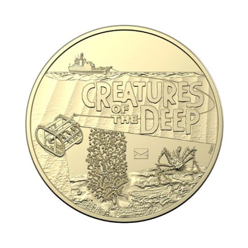 2023 $1 Creatures Of The Deep PNC - Mintage: 7,500
