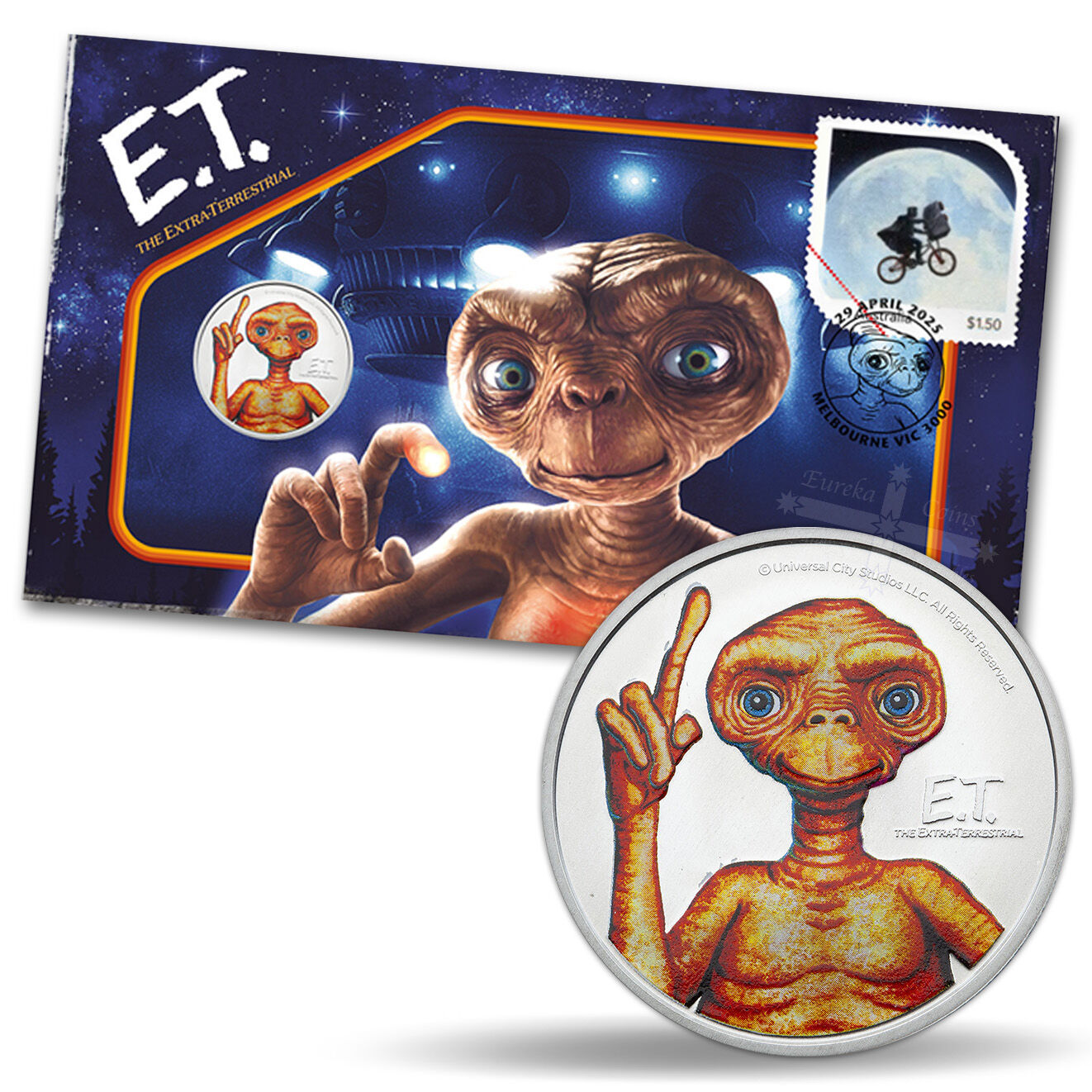 2025 $1 ET The Extra-Trrestrial PNC - Mintage: 5,000