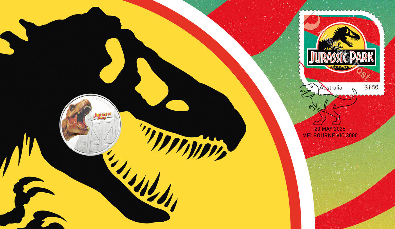 2025 $1 Jurassic Park PNC - Mintage: 5,000
