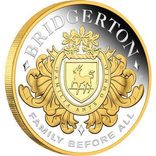 2026 2oz House Of Bridgerton Silver Coin - Mintage: 1,500