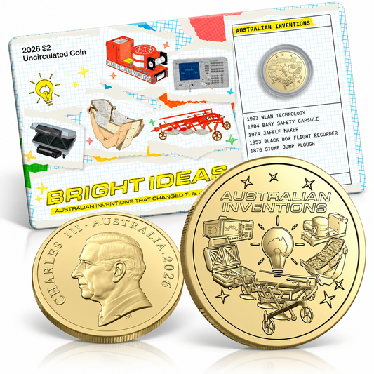 2026 Bright Ideas $2 Carded Coin - Mintage: 15,000