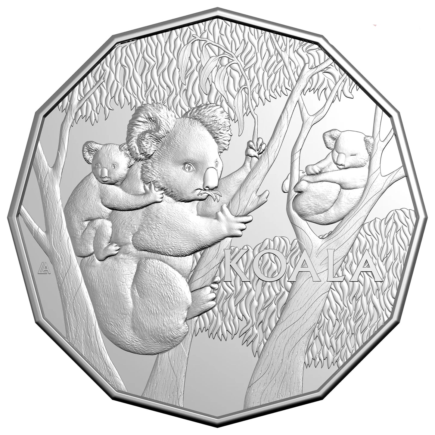 2026 50c Koala Carded Coin - Mintage: 15,000