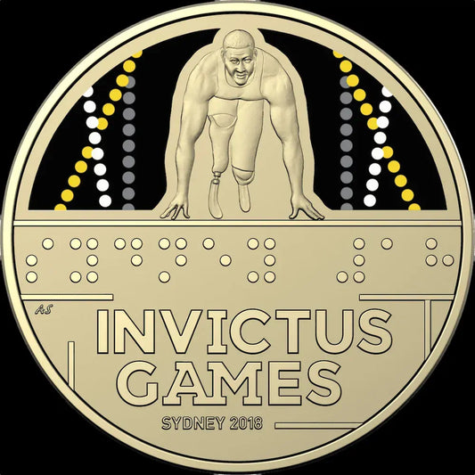 2018 $1 Invictus Games PNC - Mintage: 7,500