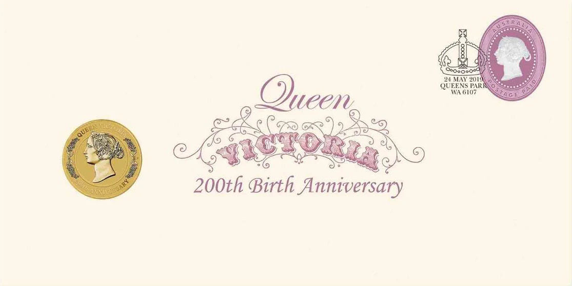2019 $1 Queen Victoria 200th Birth Anniversary PNC - Mintage: 5,000