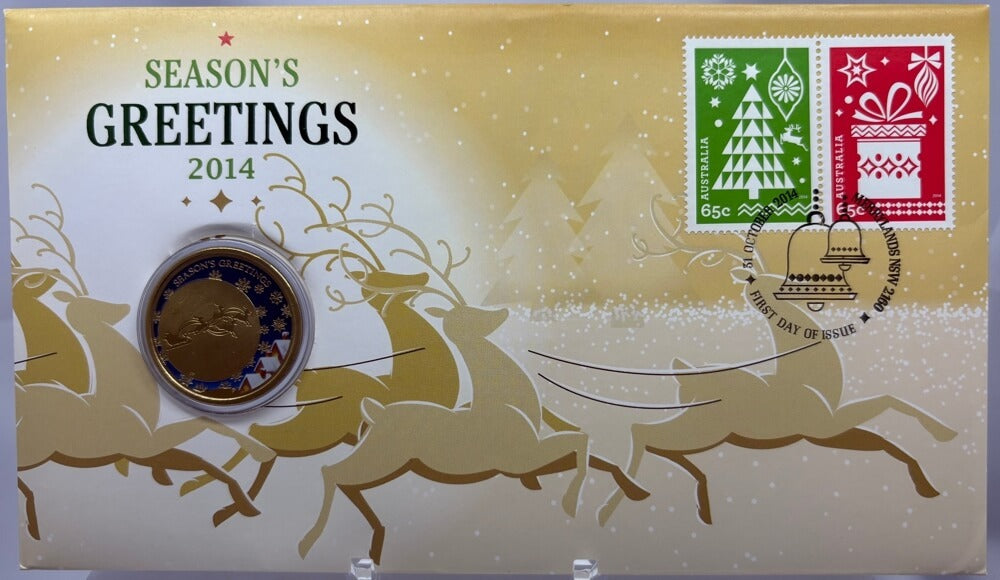 2014 $1 Season's Greetings PNC Mintage: 9,700