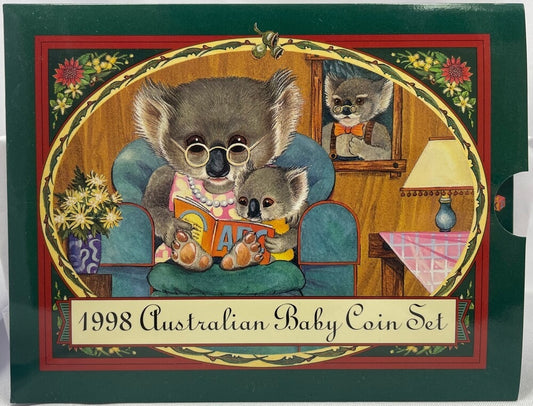 1998 Baby Coin (Bass & Flinders) Proof Koala Baby Set – Mintage: 5,269