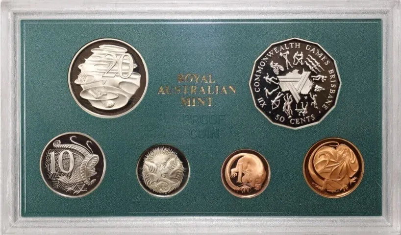 1982 RAM Proof 6x Coin Set - Mintage: 100,000