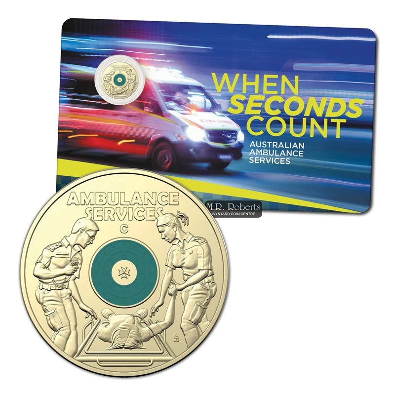 2021 $2  Ambulance Service  ‘C’ Mintmark Coin