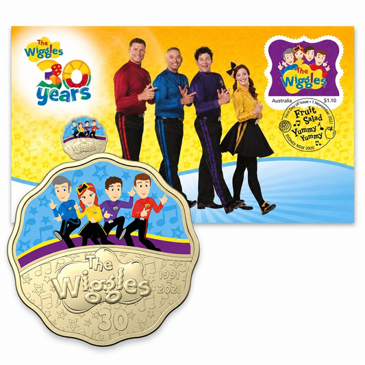 2021 The Wiggles 30 Years PNC - Mintage: 7500