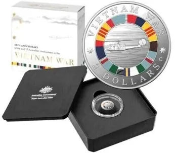 2023 $2 Vietnam War 'C' Mint Silver Proof Coin