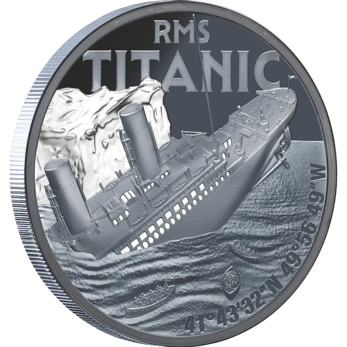 2025 1oz Silver RMS Titanic - Mintage: 800