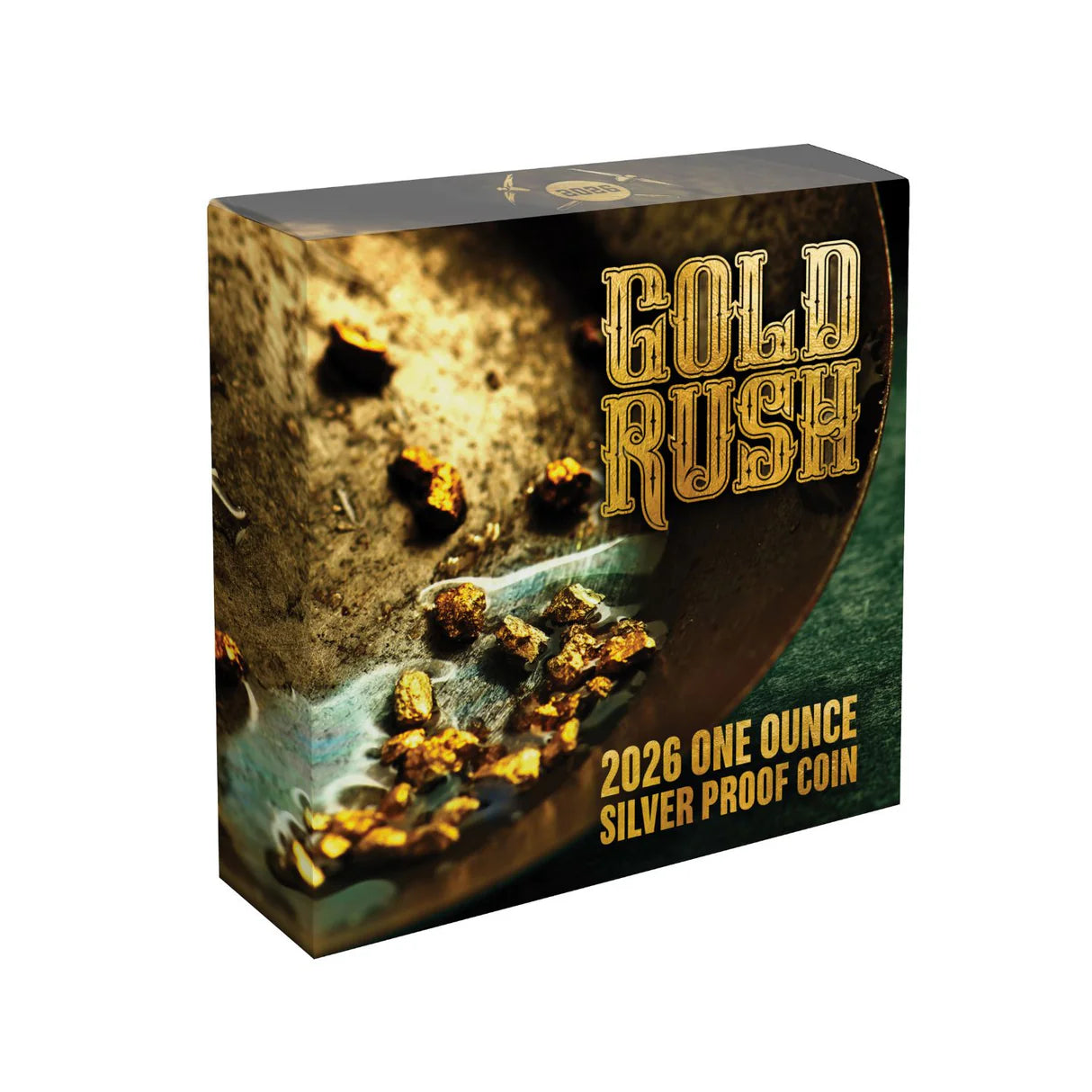 2026 1oz Silver Gold Rush Coin - Mintage: 500