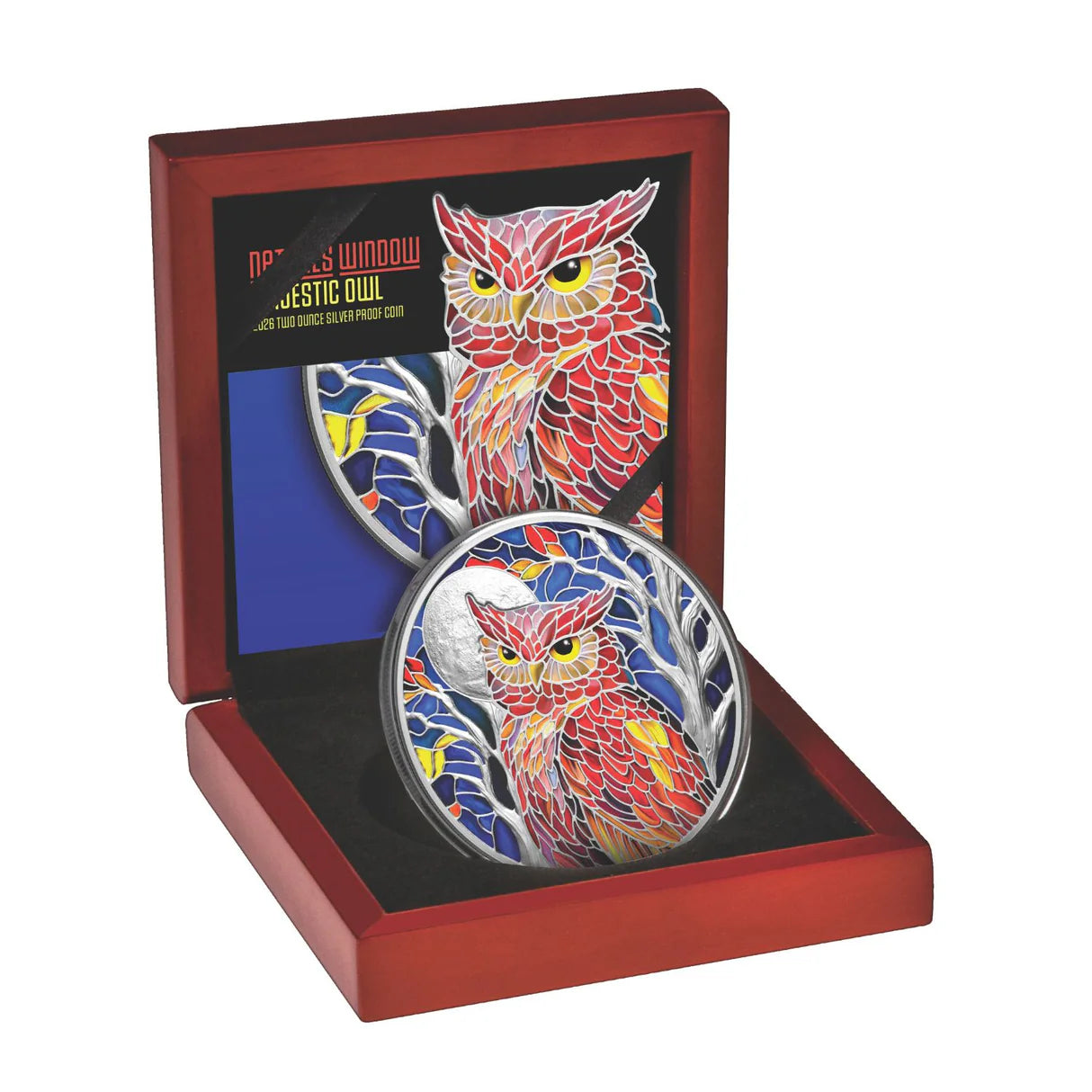 2026 2oz Silver Majestic Owl - Mintage: 500