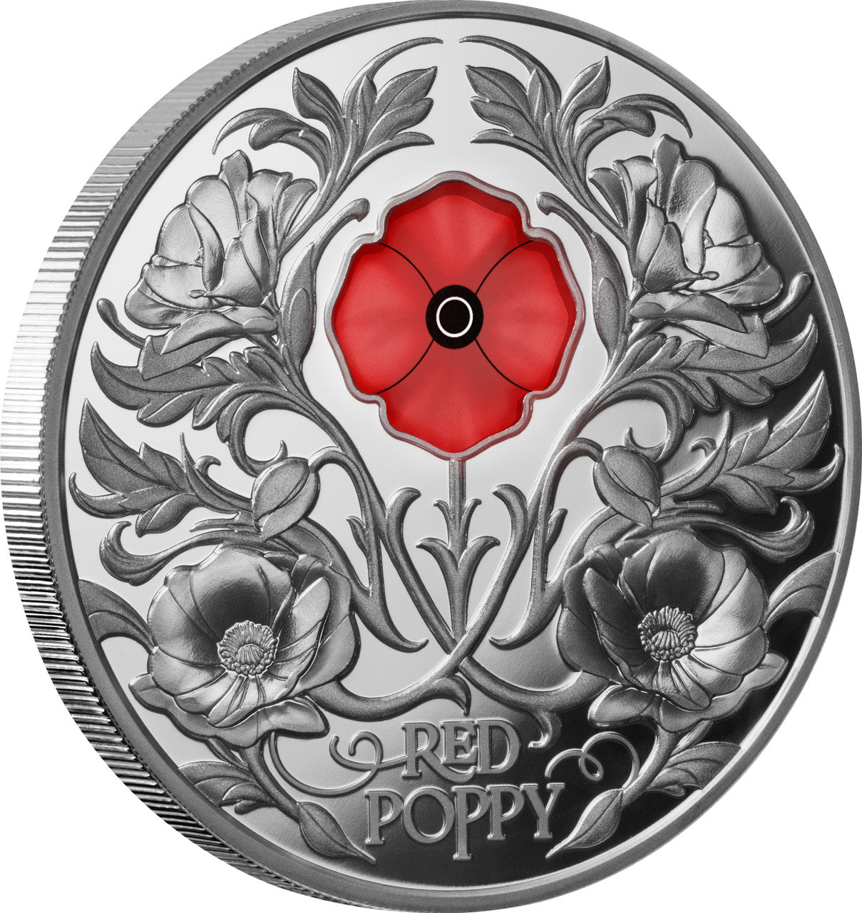 2026 2oz Red Poppy Silver Proof Coin - Mintage: 400