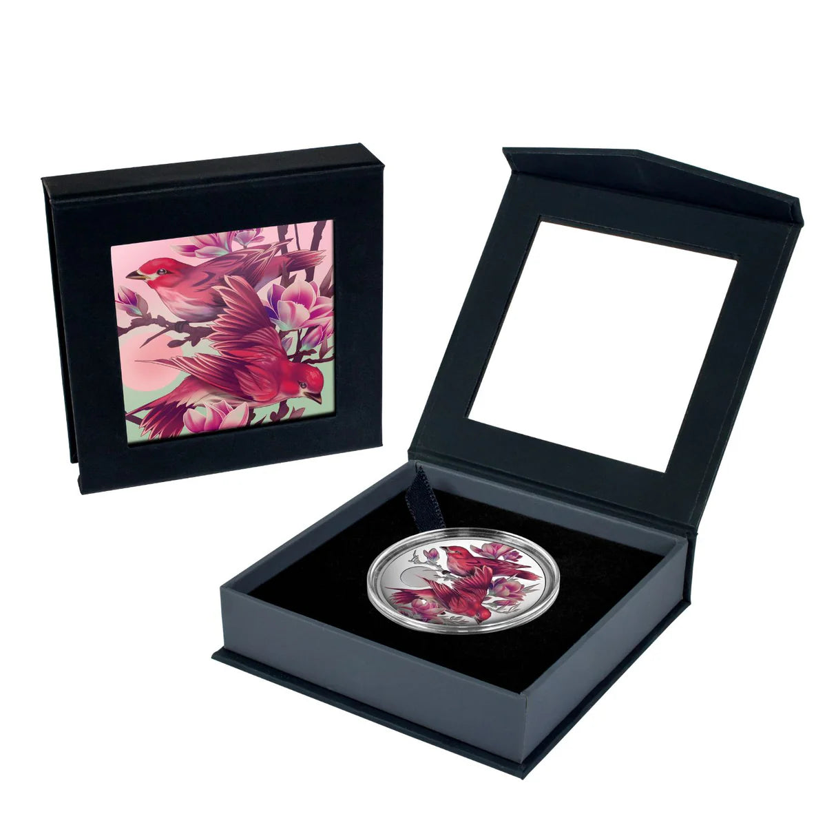 2026 1oz Silver Purple Finch - Mintage: 650