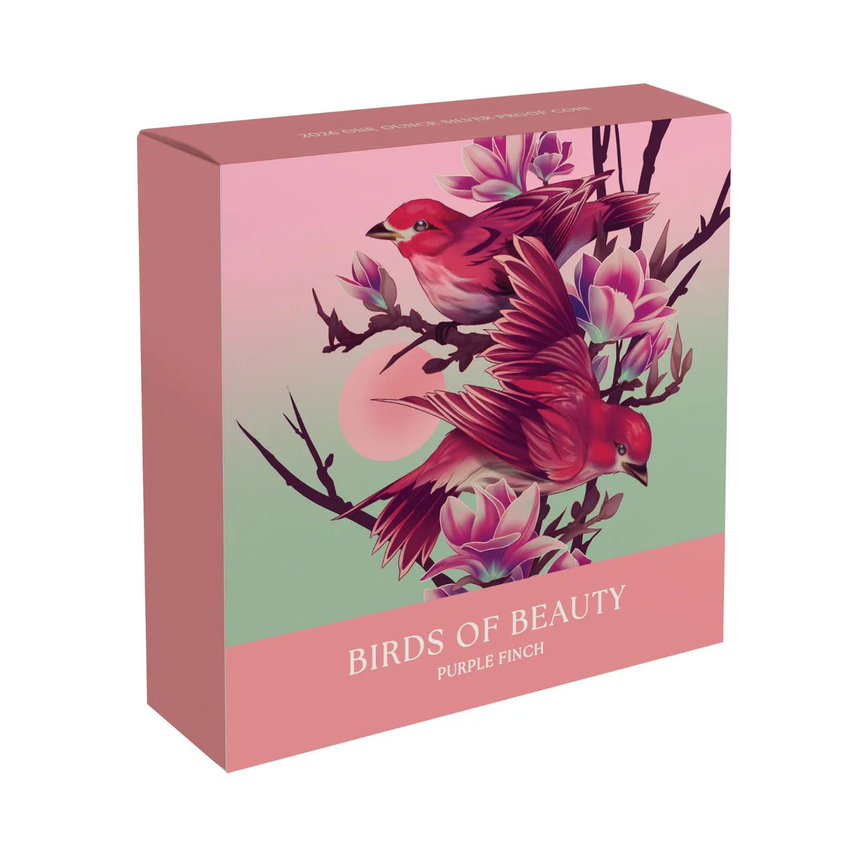 2026 1oz Silver Purple Finch - Mintage: 650