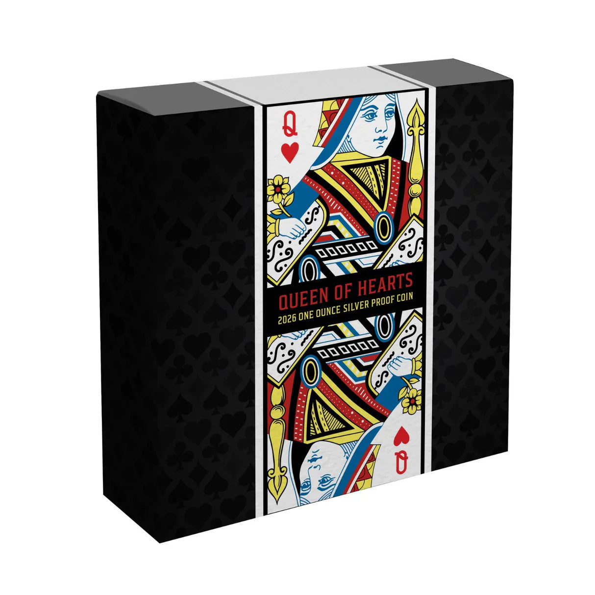 2026 1oz Silver Queen Of Hearts - Mintage: 750