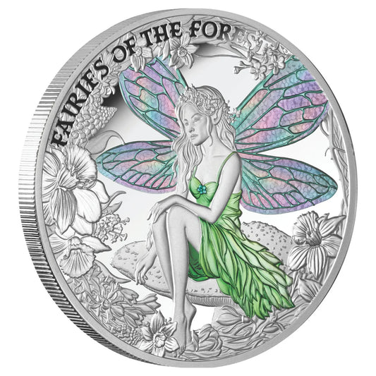 2026 1oz Silver Faries Of The Forest | ENCHANTED Coin - Mintage: 500