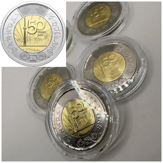 1x UNC 2026 £2 UK CN Tower - In Lighthouse Capsule