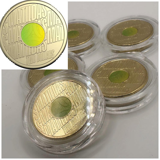 1x UNC 2026 Matildas $2 Coin - In Lighthouse Capsule