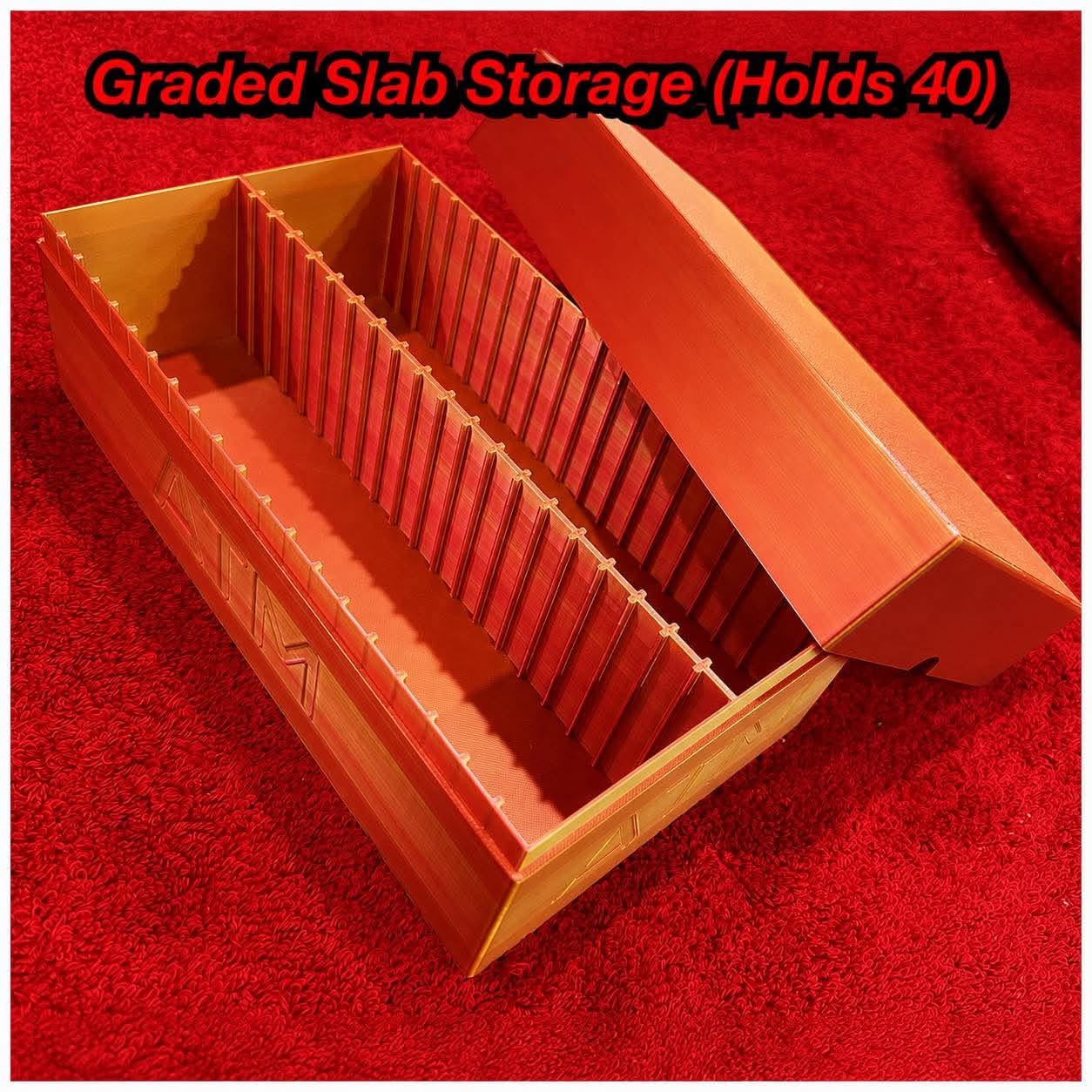 Graded Slab Storage Box (Holds 40) V2