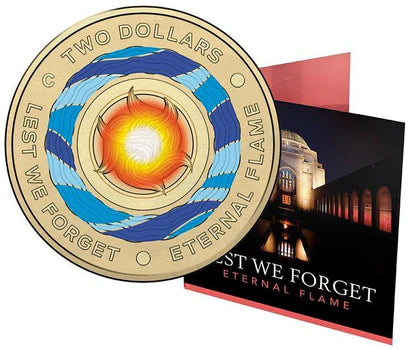 2018 $2 Eternal Flame ‘C’ Mintmark Coin