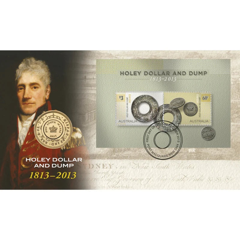 2013 1$  Holey Dollar And Dump PNC - Mintage: 15,000