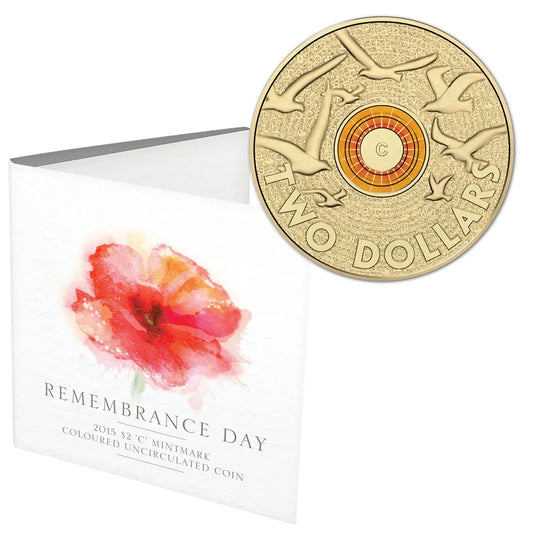 2015 $2 Flanders Field ‘C’ Mint Mark Coin