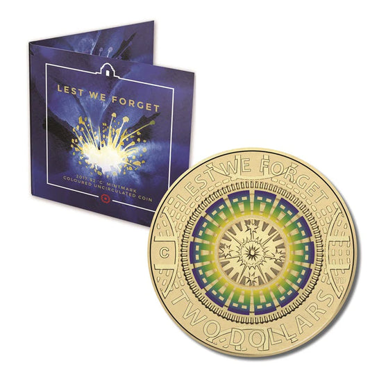 2017 $2 Mosaic Anzac ‘C’ Mintmark Coin