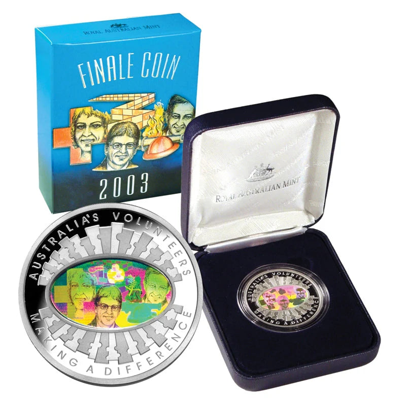 2003 1oz Silver Finale Coin - Mintage: 15,000