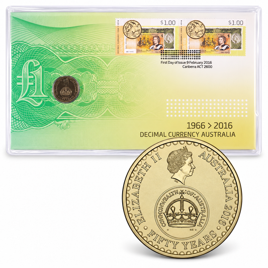 2016 Changeover 50th Anniversary $2 PNC - Mintage: 9,000