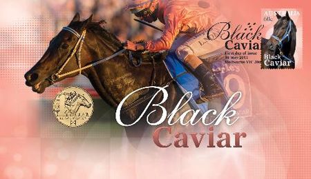 2013 $1 Black Caviar PNC - Mintage: 6,000