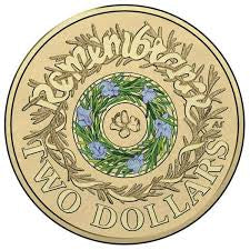 1x UNC 2017 Rosemary Remembrance $2 Coin - In Lighthouse Capsule