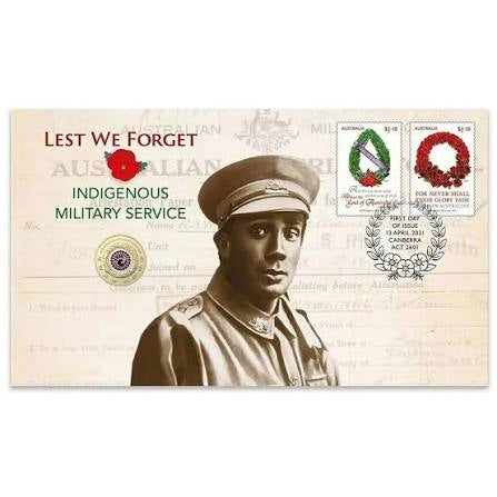 2021 $2 Indigenous Military Service (IMS) PNC (Mintage: 7500)