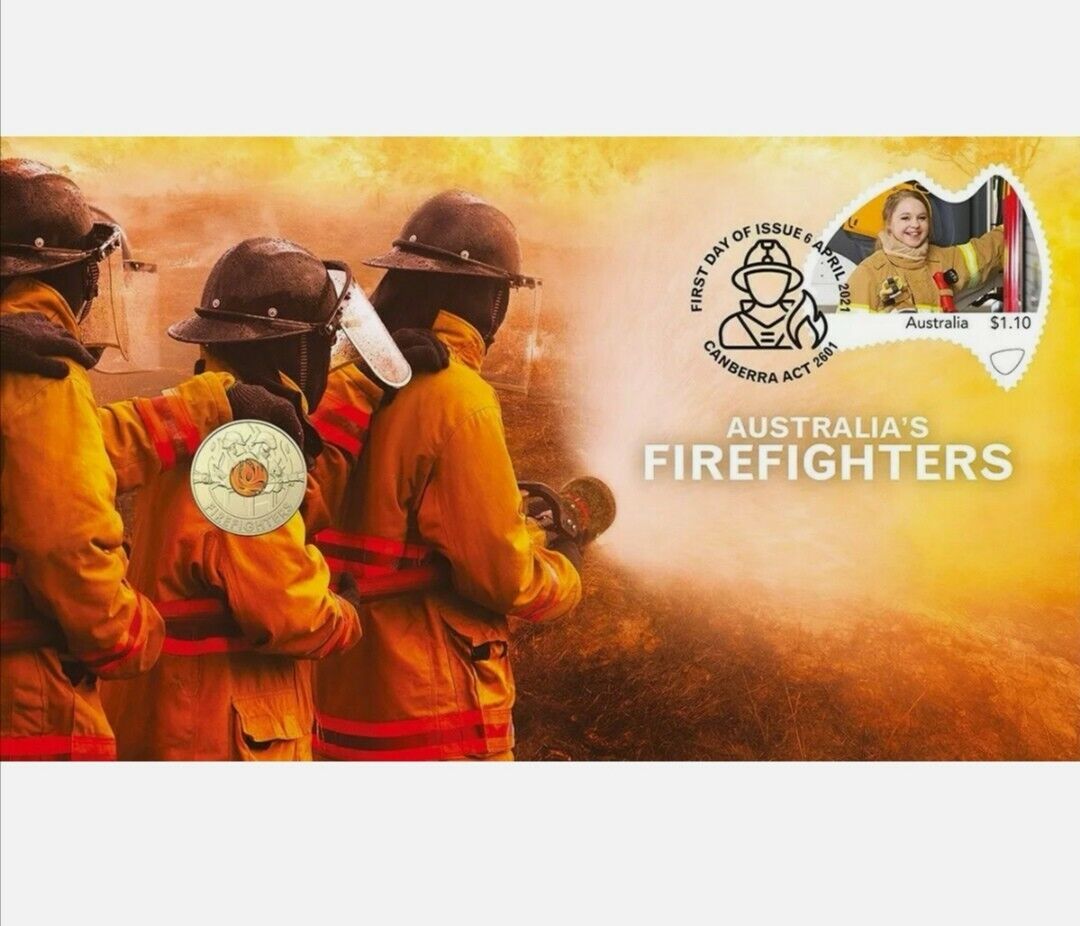 2020 $2 Firefighter PNC (Mintage: 7500)