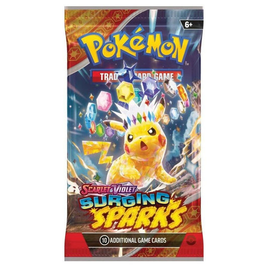 1x Surging Sparks Pokemon Pack - RIP N SHIP
