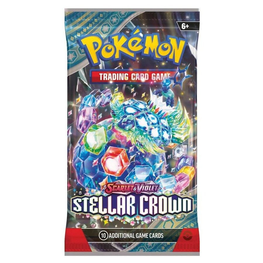 1x Stellar Crown Pokemon Pack - RIP N SHIP
