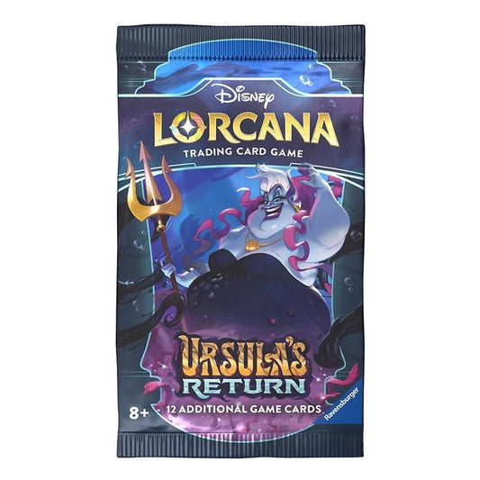 1x Disney Lorcana Pack Ursula’s Return - RIP N SHIP