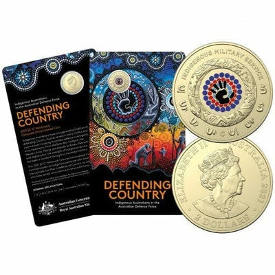 2021 $2 Indigenous Military Service ‘C’ Mintmark Coin