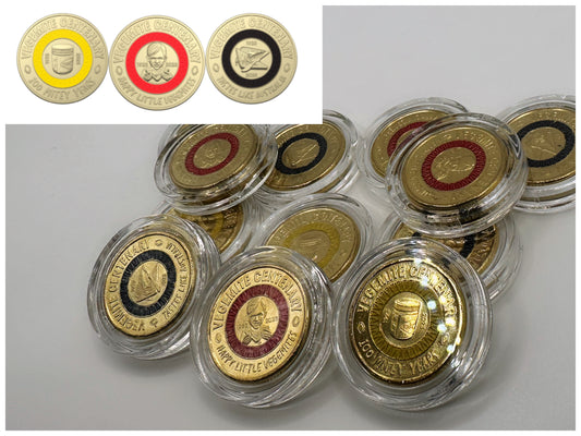 3x UNC 2023 Vegemite $2 Coin Set - In Lighthouse Capsule