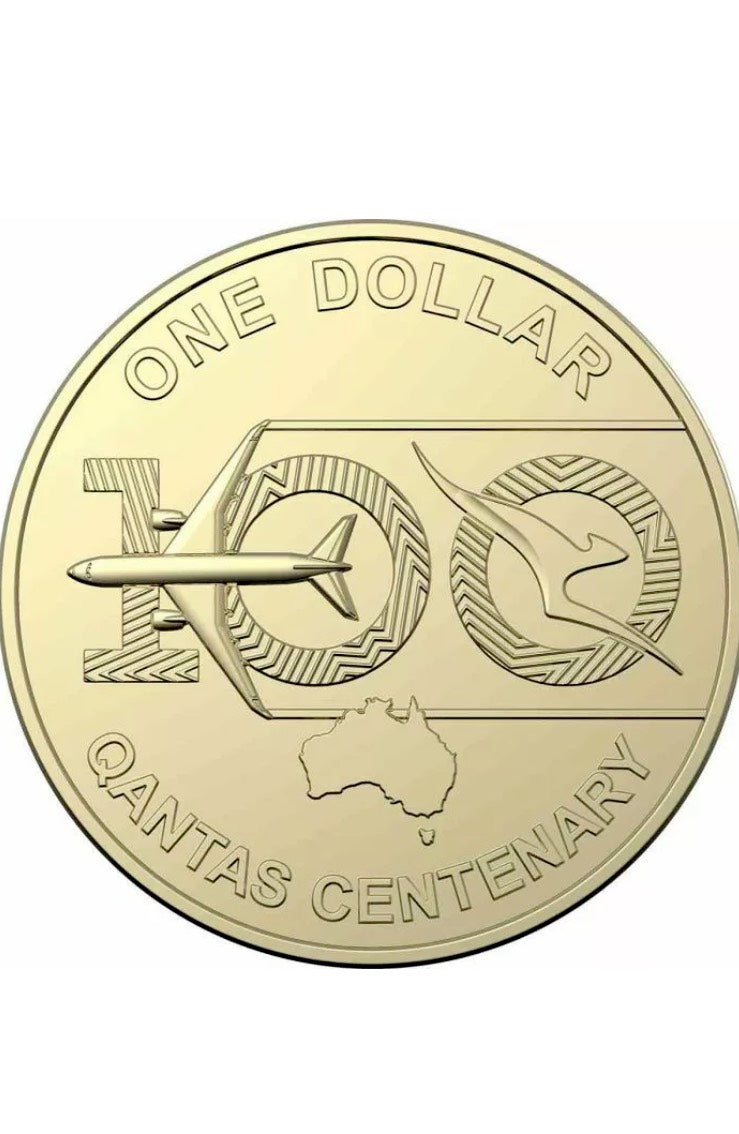 1x UNC $1 2020 Qantas Coin - In Lighthouse Capsule - Mintage: 2M