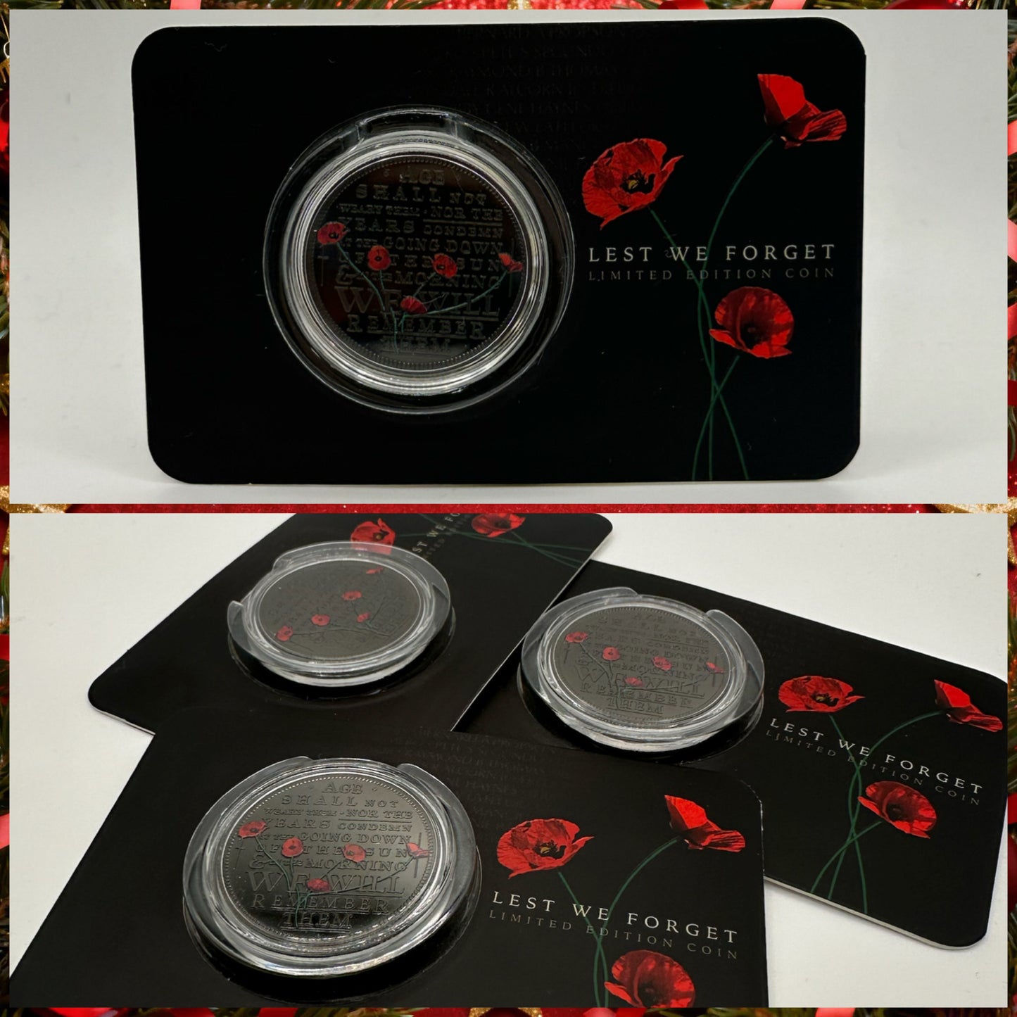 1x UNC 2026 50C Solomon Islands Red Poppy - INTERNATIONAL Mintage: 499