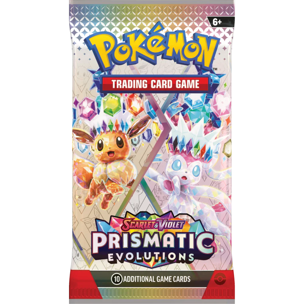 1x Prismatic Evolutions Pokemon Pack - RIP N SHIP