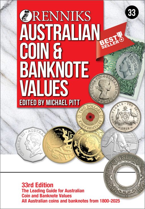 Renniks Australian Coin & Banknote Values – 33rd Edition (Latest 2025 Guide)