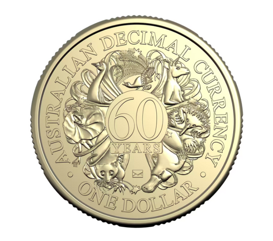 2026 $1 60 Years Of Decimal Currency PNC - Mintage: 7,000