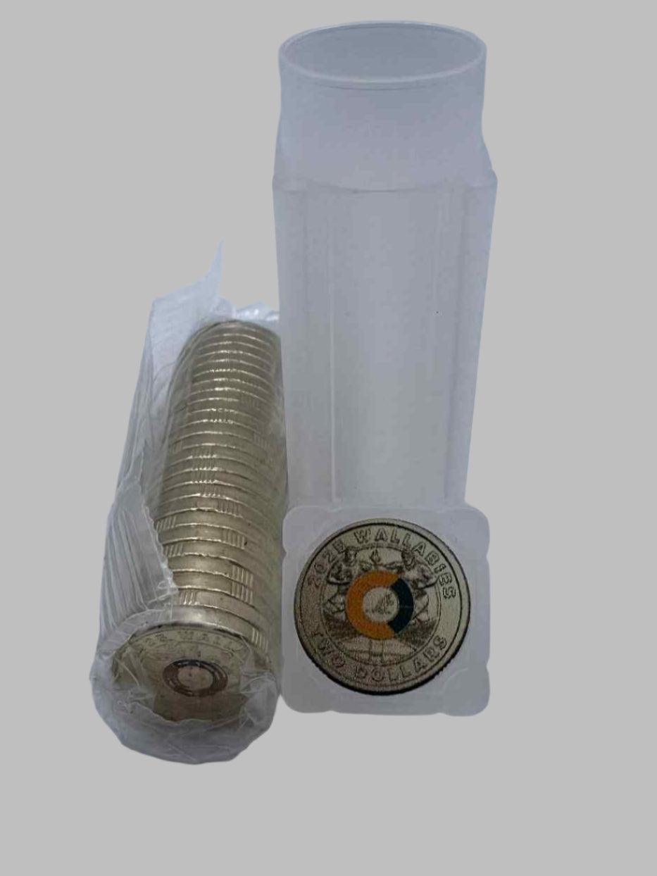 2025 Wallabies $2 Security Bag - Includes Protective Tube & Sticker
