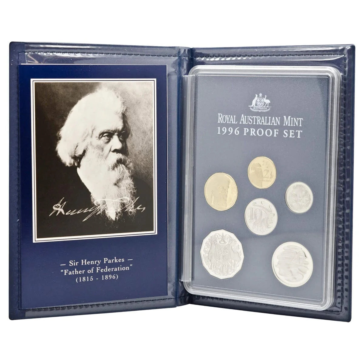 1996 RAM Proof 6x Coin Set - Mintage: 33,350