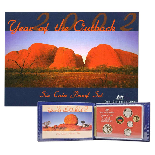 2002 RAM Proof 6x Coin Set - Mintage: 39,513