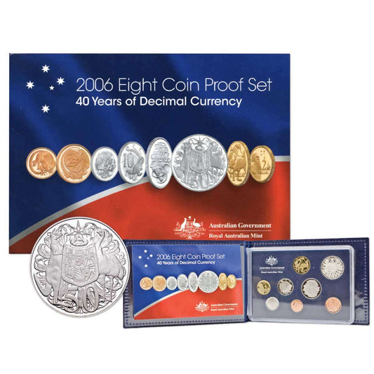 2006 RAM Proof 8x Coin Set - Mintage: 45,373